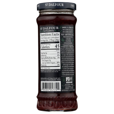 Red Raspberry Handcrafted Fruit Spread 10 oz ST DALFOUR