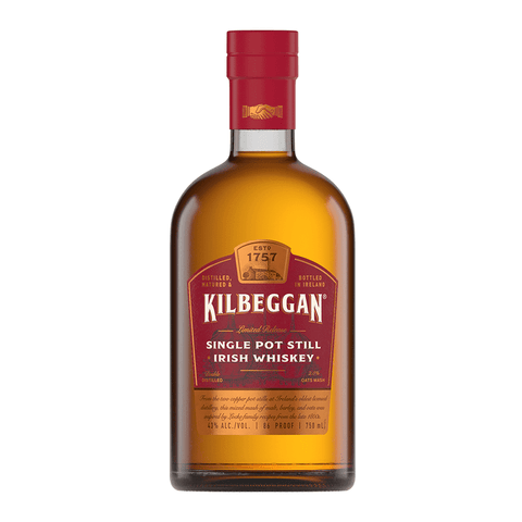 Kilbeggan Single Pot Still Unique Irish Whiskey 750ML