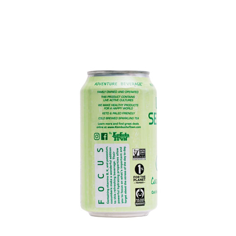 KombuchaTown Cucumber Live Seltzer Case of 12