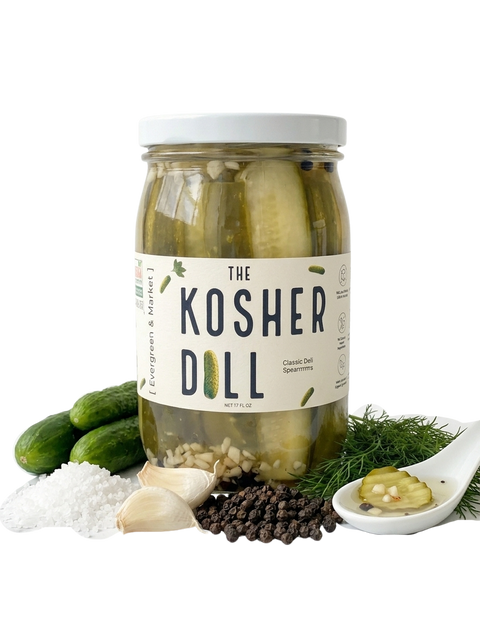 Kosher Dill Robust Garlicky Dill Spears Pickles