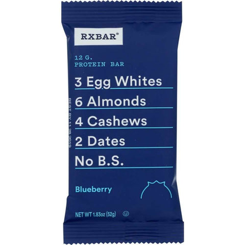 Blueberry Natural Boost Protein-Packed Bar RXBAR 1.8oz