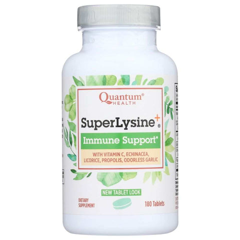 SuperLysinePlus Advanced Lysine Supplement 180 Tablets QUANTUM