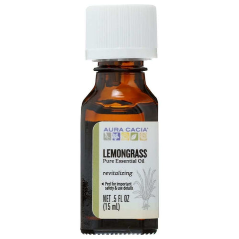Lemongrass Essential Oil 0.5 oz Aromatic Oil Aura Cacia