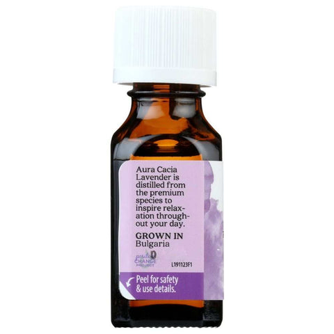 Lavender Essential Oil 0.5 oz Aromatherapy Oil AURA CACIA