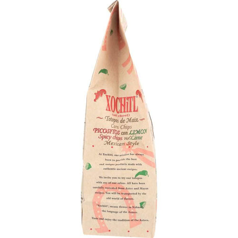 Picositos Con Limon Light Thin Tortilla Chips XOCHITL 12 oz