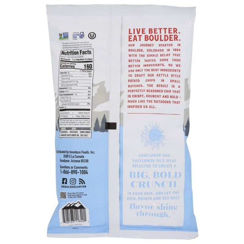 Lightly Salted Classic Potato Chips 6.5 oz Boulder Canyon