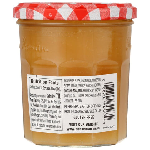 Lemon Curd 12.7 oz Spread Bonne Maman