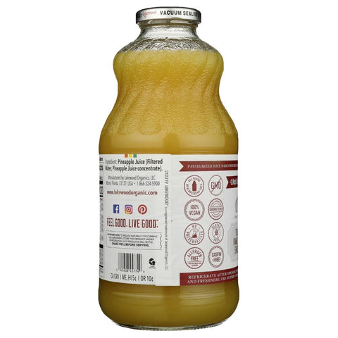 Pure Pineapple Juice 32 oz Premium Juice Lakewood