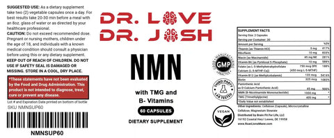 NMN 1000mg Supplement Dr Love