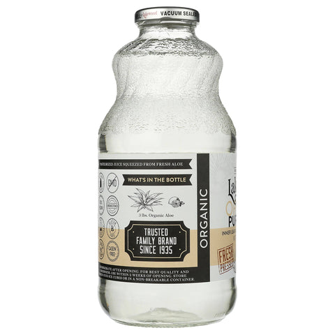Organic Aloe Juice with Lemon
