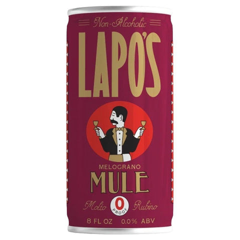 Melograno Mule Ginger Kick Non-Alcoholic Cocktail Lapo's 8OZ