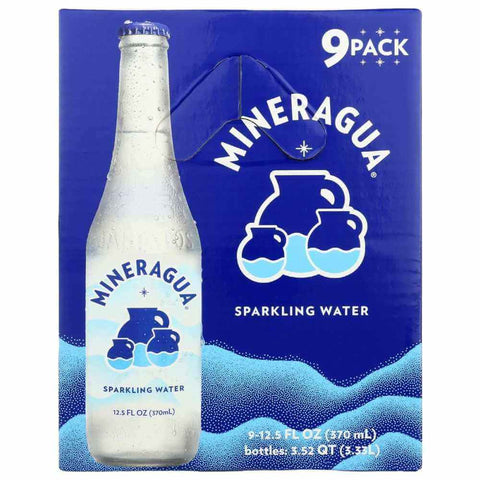 Mineragua Strong Carbonation Sparkling Water 9-Pack (112.5 oz) Mineragua