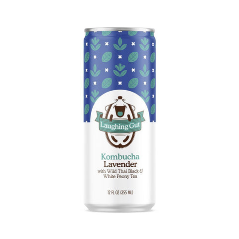 Laughing Gut Kombucha Lavender Cans Kombucha Farm2Me