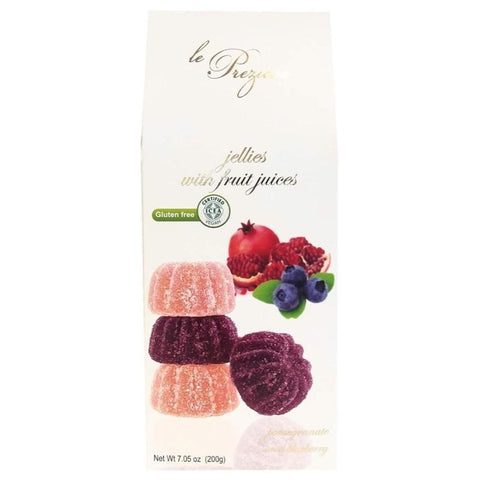 Blackberry & Raspberry Jelly Candy Le Preziose 7OZ