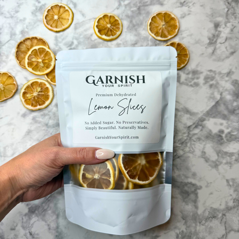 Dehydrated Lemon Slices Dried Lemons for Bar & Decor