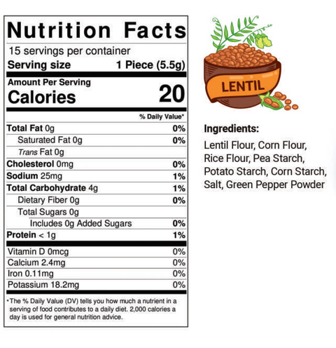 Kim's Deli Pop Chickpea & Lentil Multigrain Snack