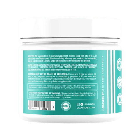 LGXNDS 100% Pure Creatine Monohydrate 30 Servings