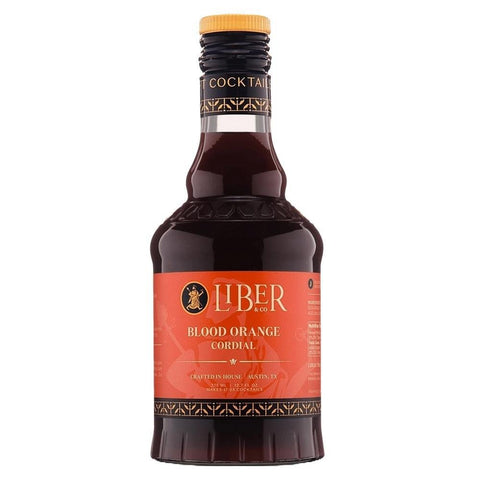 Blood Orange Cordial Fresh Cold-Pressed 375ML Liber & Co