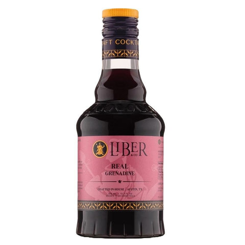 Real Grenadine Cold-Processed Syrup 375ML Liber & Co