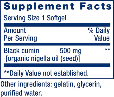 Life Extension Black Cumin Seed Oil