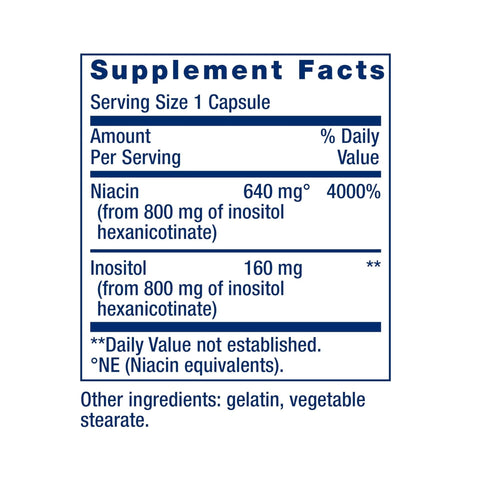 Life Extension No Flush Niacin 640mg