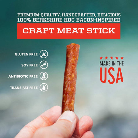 Craft Pork Snack Sticks One Case 20 Sticks Big Fork Brands