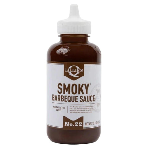 Hot Smoky Barbecue Sauce 15.4OZ Lillie's Q