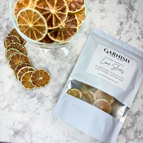 Dehydrated Lime Slices Natural Dried Limes for Bar & Decorative Styling