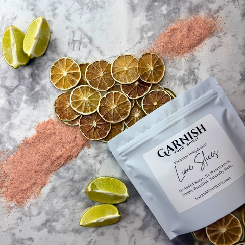 Dehydrated Lime Slices Natural Dried Limes for Bar & Decorative Styling