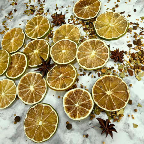 Dehydrated Lime Slices Natural Dried Limes for Bar & Decorative Styling