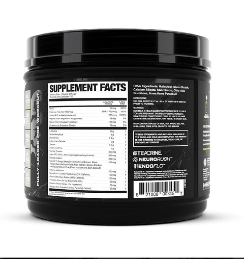 Limitless X 16 Fully Loaded Pre Workout
