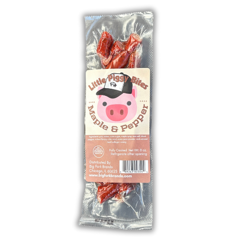 Craft Pork Snack Stick Bites 1/2 lb Vacuum-Packed Little Piggy Bites