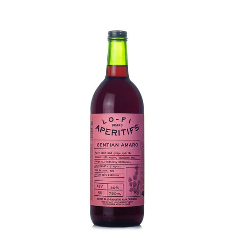 Lo-Fi Gentian Amaro Aperitifs 750ML