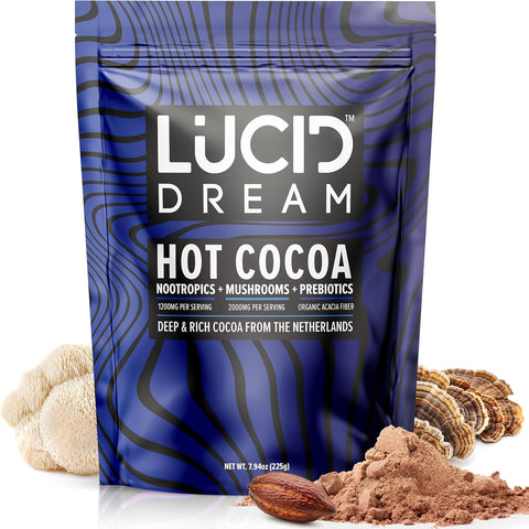 Lucid High Potency Mushroom and Nootropic Stack Supplement