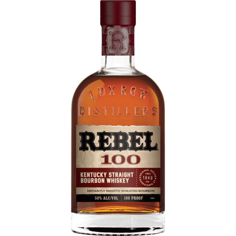 Rebel 100pf 6yr Bourbon Kentucky Straight Whiskey Lux Row Distillers