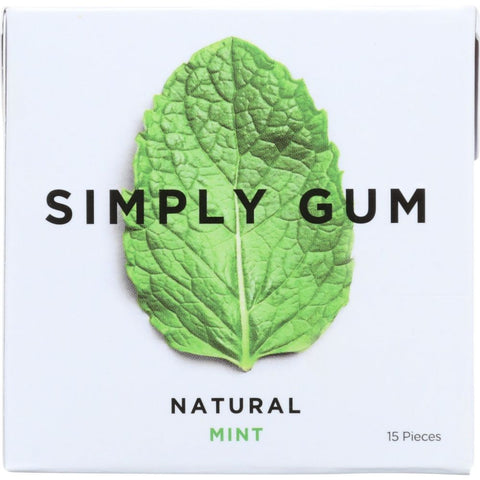 Peppermint Refreshing Chewing Gum 15 pc SIMPLY
