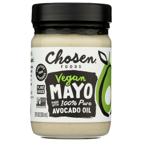 Vegan Avocado Oil Mayo Classic 12 oz CHOSEN FOODS