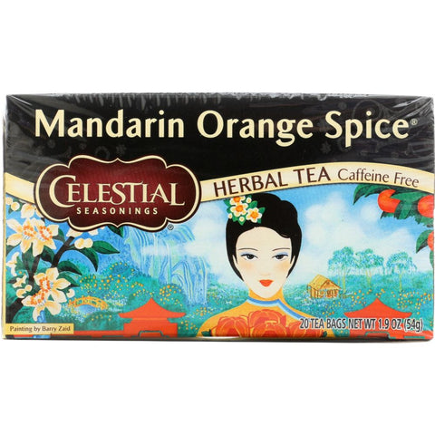 Mandarin Orange Spice Herbal Tea 20 Bag Celestial Seasonings