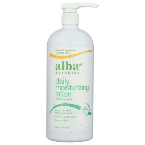 Very Emollient Unscented Body Lotion 32 oz ALBA BOTANICA
