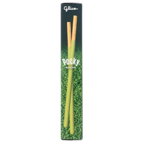 Pocky Matcha Green Tea Snack Biscuit Sticks GLICO