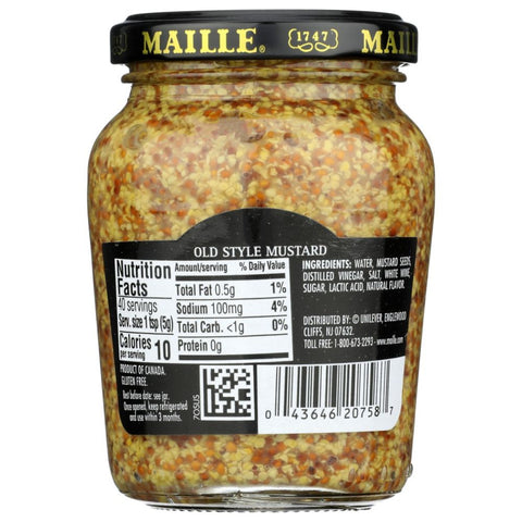 Whole Grain Mustard 7.3 oz Grainy Mustard Maille