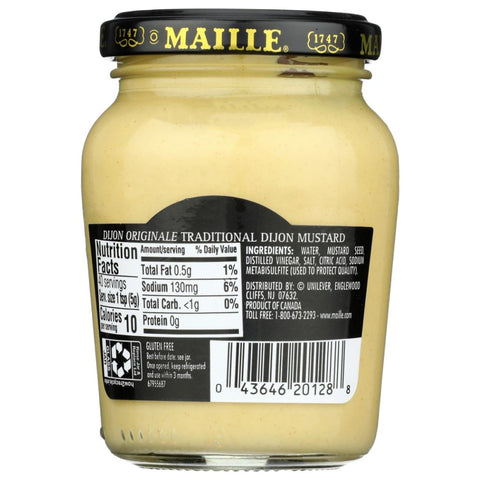 Dijon Original Mustard 7.5 oz Bottle Maille