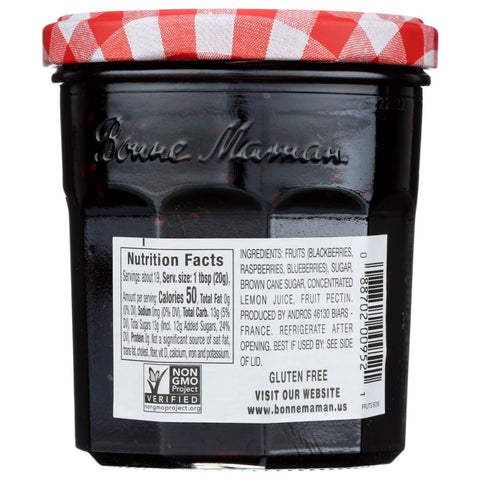 Mixed Berries Preserves 13 oz Spread BONNE MAMAN