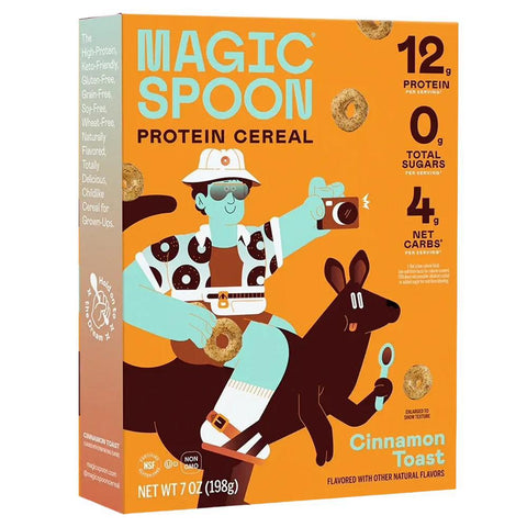 Cinnamon Toast Protein Cereal Magic Spoon 7OZ