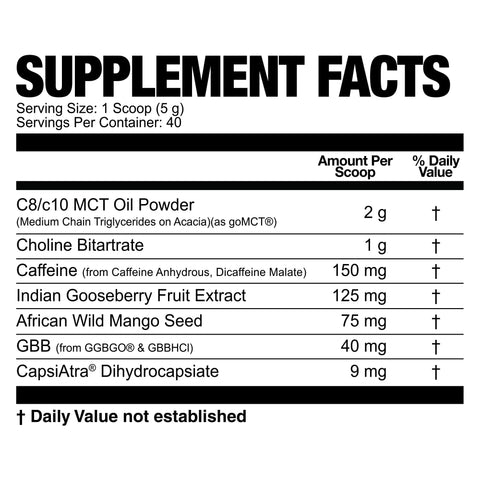 Magnum Fasted Cardio Thermogenic Pre-Workout