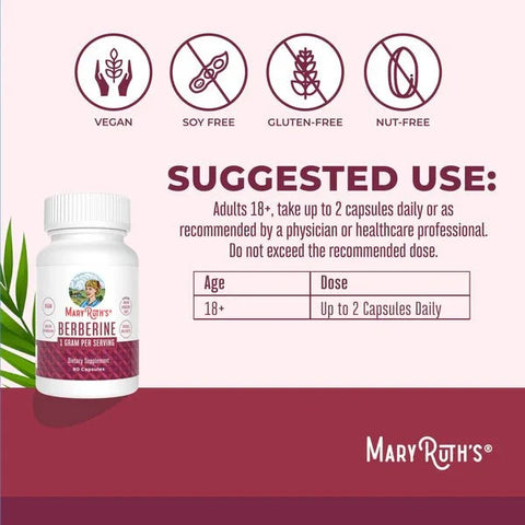 Mary Ruth's Berberine Capsules