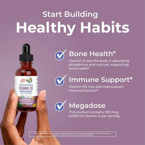 Mary Ruth's Organic Megadose D3 Liquid Drops