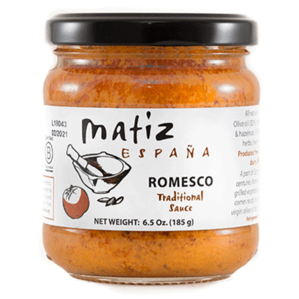 Romesco Traditional Sauce 6.5OZ Matiz Espana
