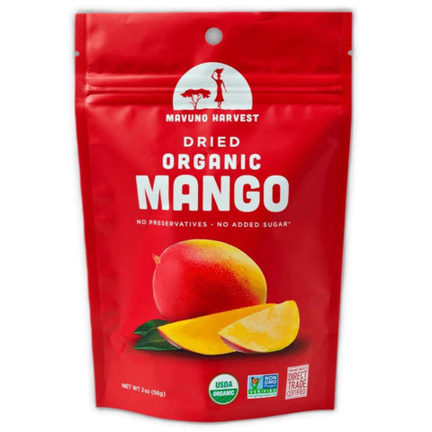 Dried Organic Mango 2OZ Mavuno Harvest