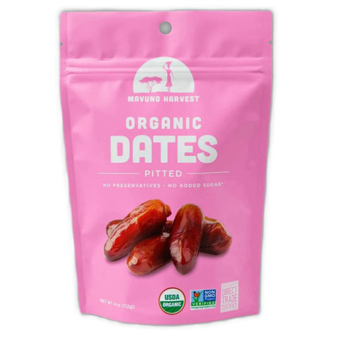 Organic Pitted Dates 4oz Fruit Snack Mavuno Harvest
